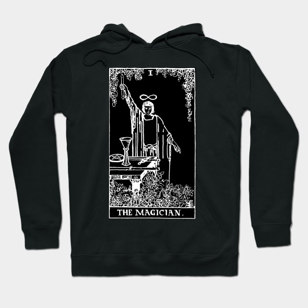 The Magician Inverted Tarot Card Hoodie by vintage-glow